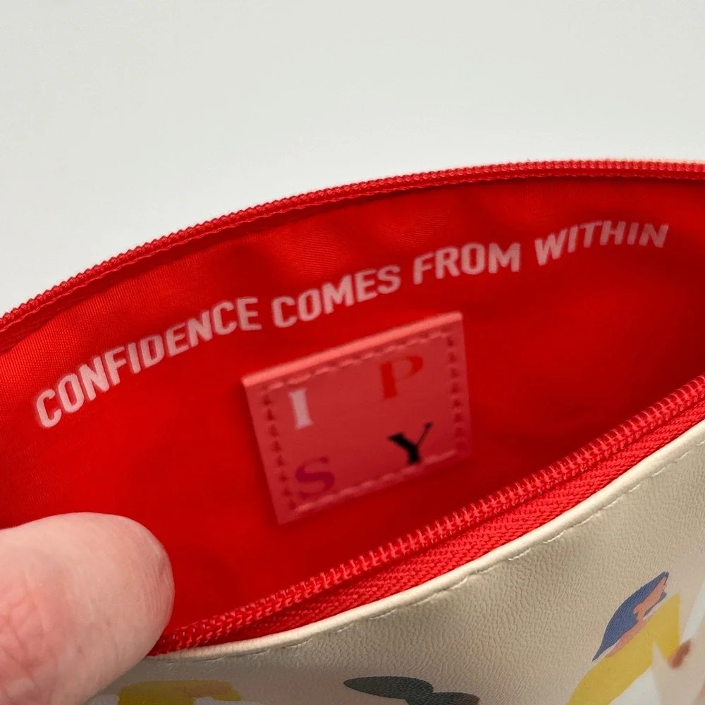Ipsy Women Empowerment Cosmetic Makeup Bag Pouch Cream Confidence Inspiration